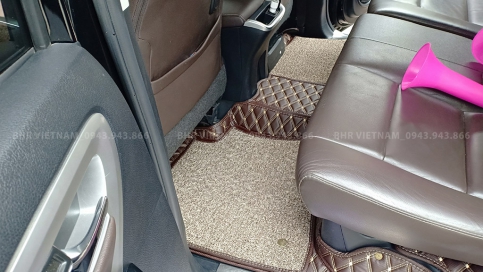 Thảm lót sàn 6D Toyota Fortuner giá gốc tận xưởng, bản hành trọn đời